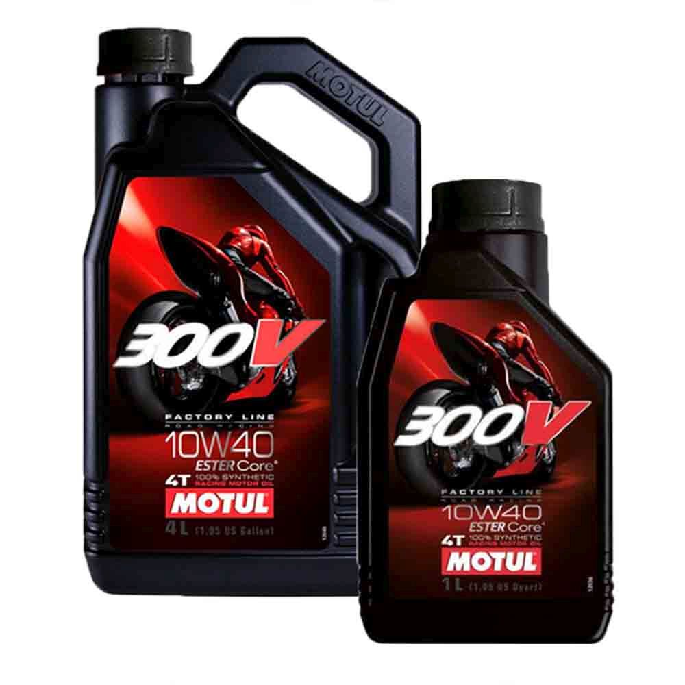 Engine oil MOTUL 300V Factory Line Racing synthetic 4T 10W40 1L