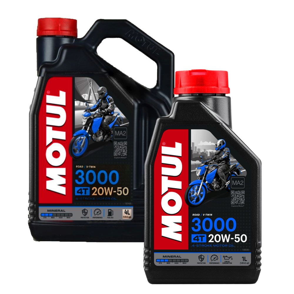 MOTUL 3000 20W50 4T Engine Oil Moore Speed Racing