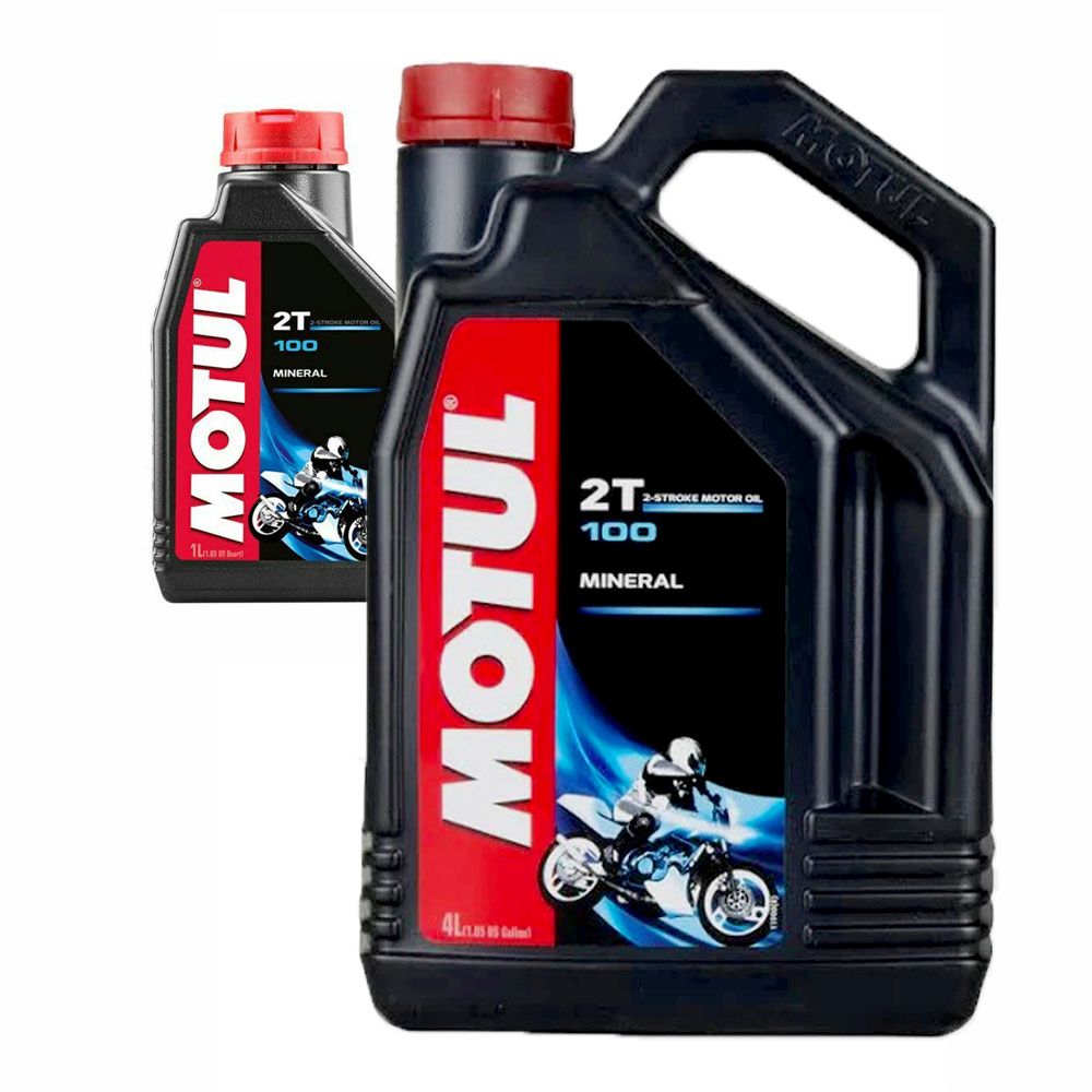 MOTUL 100 MOTOMIX 2T Motoröl, 1 Liter, Mineralgemisch Für 2-Takt Motorräder
