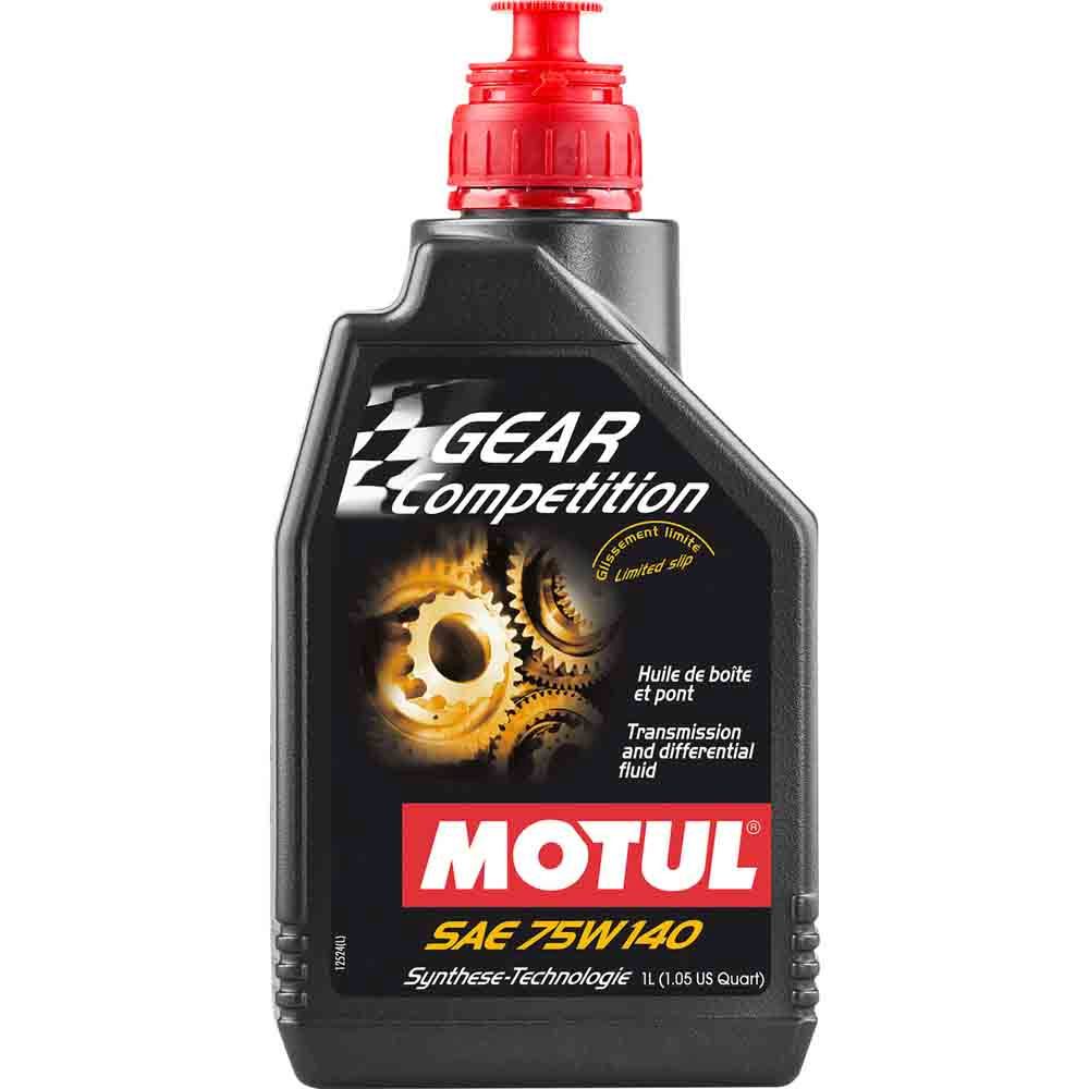 モチュール GEAR COMPETITION 75W140 1L 4缶 正規品 MOTUL Gear Competition 75W140 Transmission Fluid (1 litre) - Moore