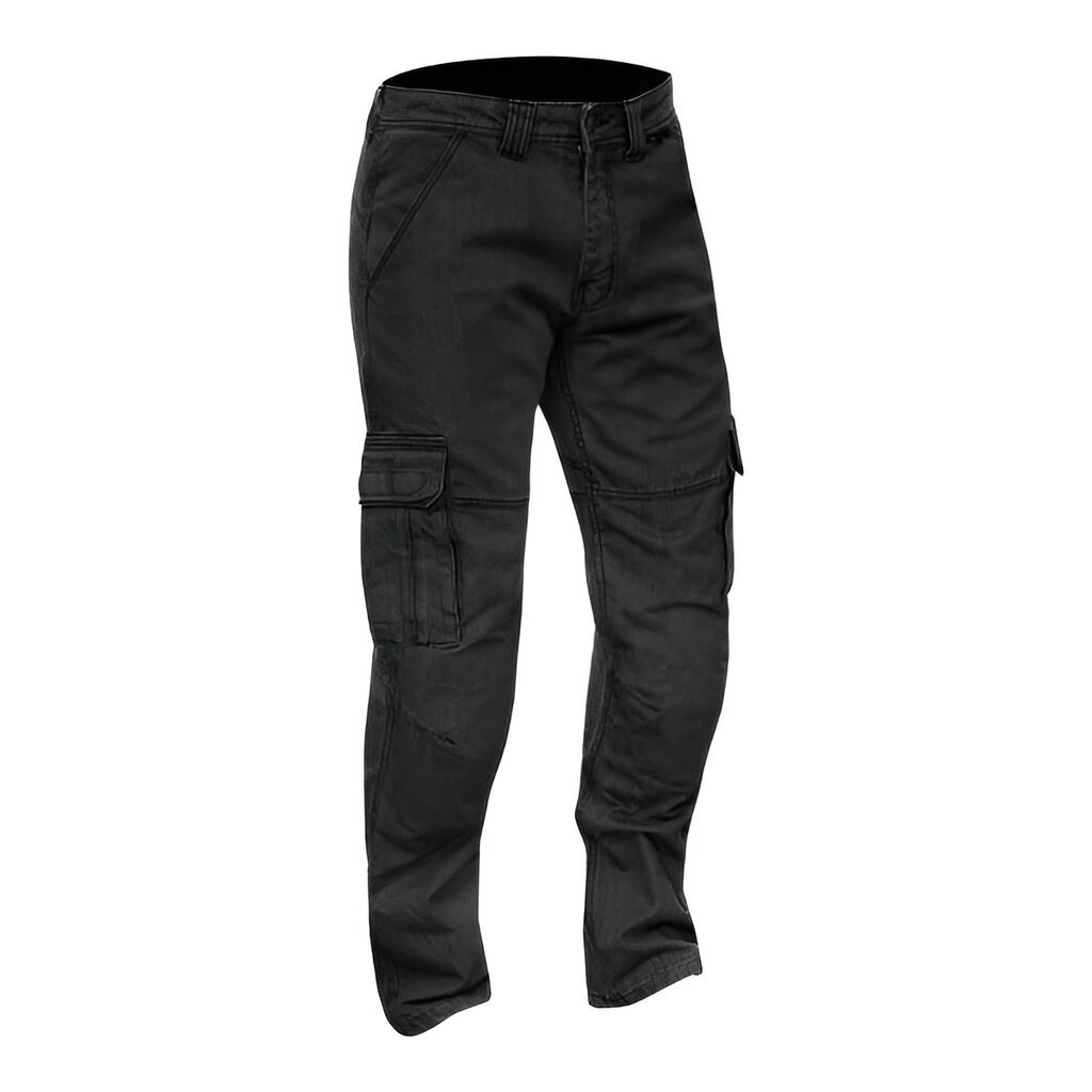 Merlin Men's Portland Cargo Jeans - Black
