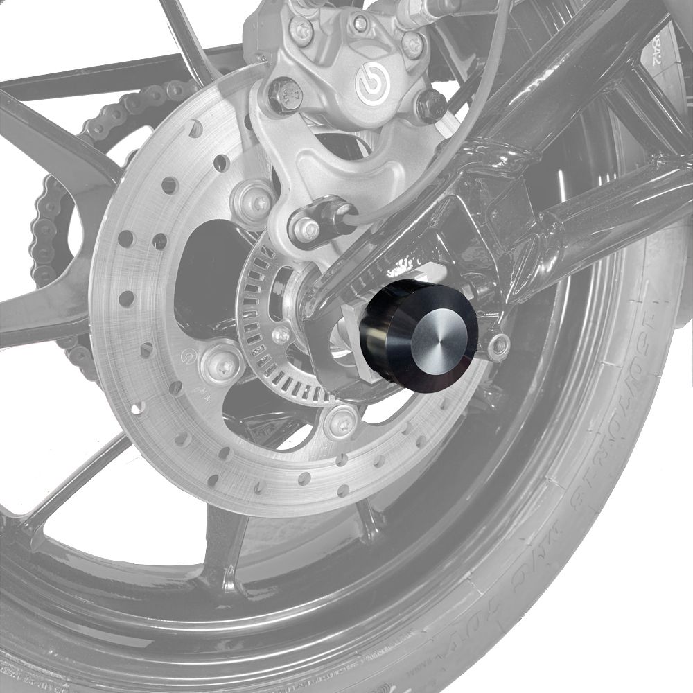 Indian FTR1200 Billet Rear Wheel Spindle Cap Cover Black Moore Speed