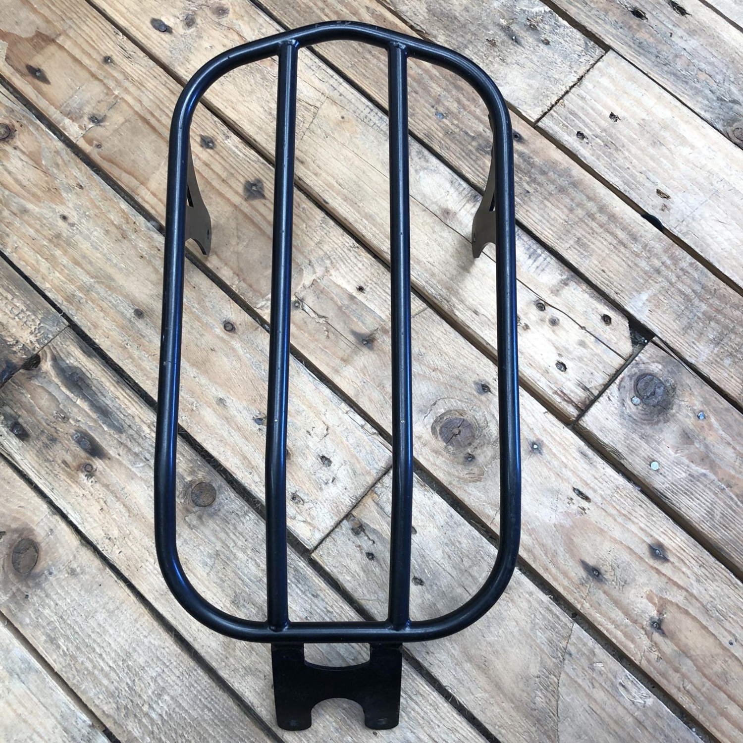 Indian Scout Solo Luggage Rack (black) by Moore Speed Racing - Moore ...