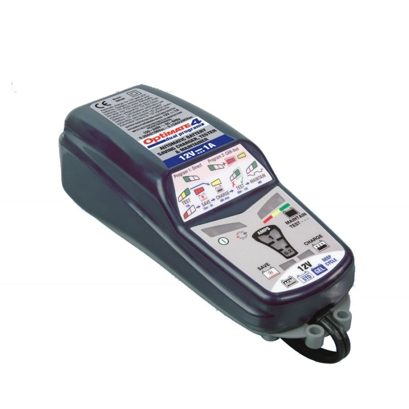 Optimate 4 Motorcycle Battery Charger 12V Lead Acid AGM GEL Moore