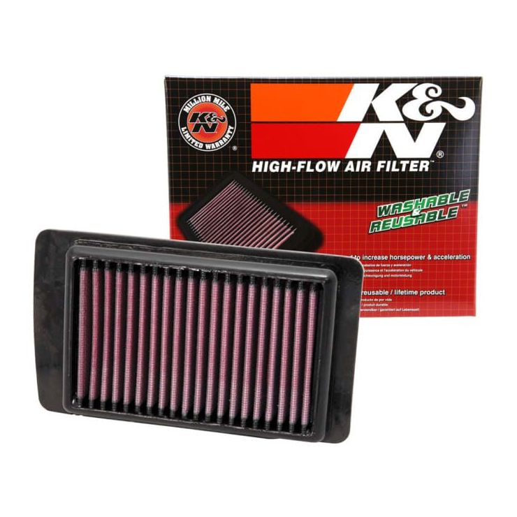 K&N Performance Lifetime Motorcycle Air Filter - PL-1608