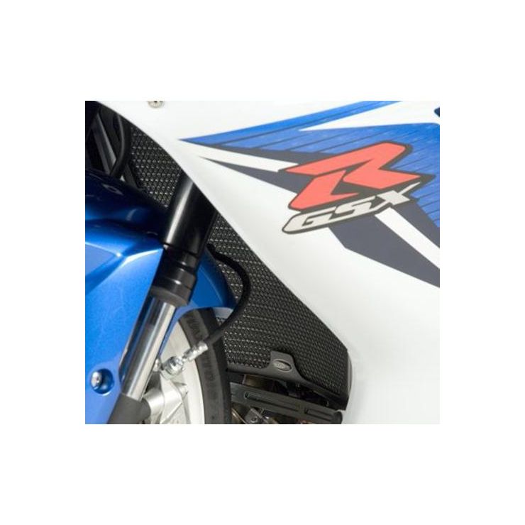 Radiator Guard BLACK - Suzuki GSXR 600 '06-'14 & GSXR 750 '04-'14