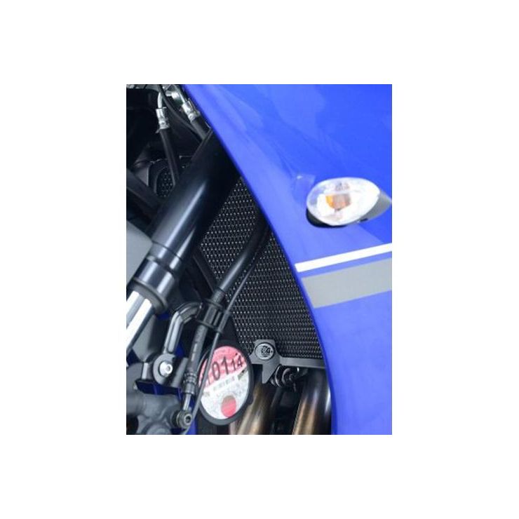 Radiator Guard BLACK - Yamaha YZF-R1 '09-'14 - Moore Speed Racing