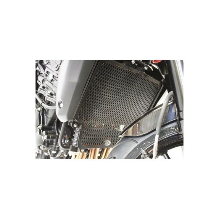 Radiator & Oil Cooler Guard BLACK - Triumph Speed Triple '10