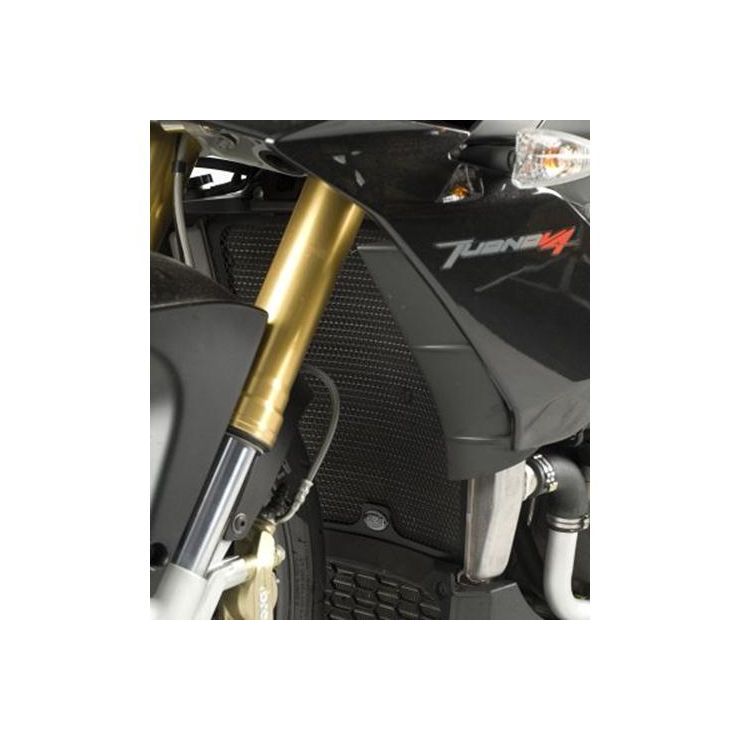 Radiator Guard BLACK - Aprilia V4 Tuono '11-