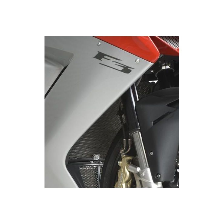 Radiator Guard BLACK - MV Agusta F3 (675/800) all years