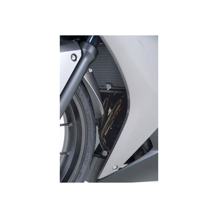 Radiator Guard BLACK - Honda CBR500R - Moore Speed Racing