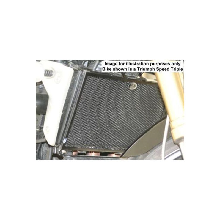 Radiator & Oil Cooler Guard Set BLACK - Hayabusa '08- / B-King