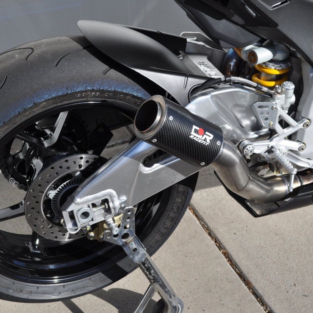 Racefit Black Edition Titanium Exhaust For 2009-2019 Aprilia RSV4