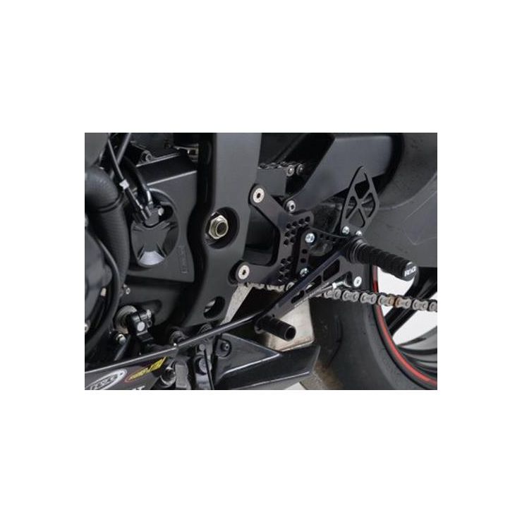 Rearsets, Kawasaki ZX6R '05'14 (race gearbox, not ABS) Moore Speed