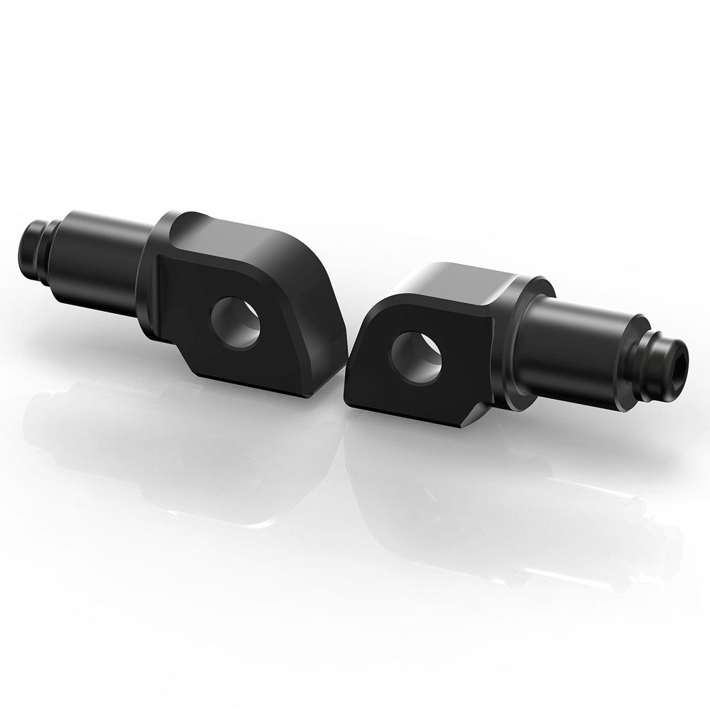 Footpeg Adapter Rizoma Pillion Pro/B-Pro/Street Footpeg Adapter, Black PE757B - Moore ...
