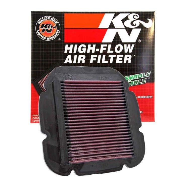 K&N Performance Lifetime Motorcycle Air Filter - SU-1002