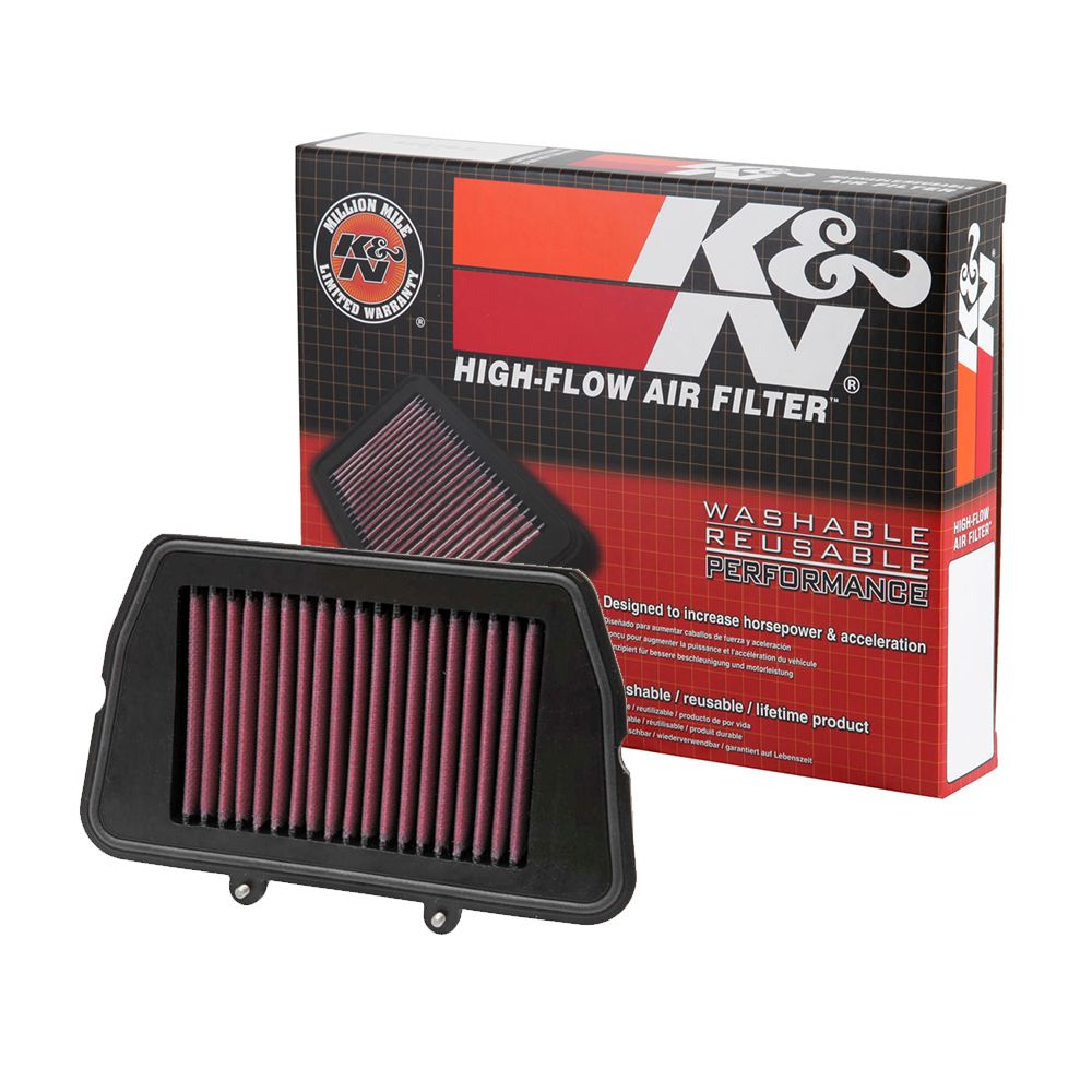 K&N TB-1005 High Performance Air Filter - Washable & Reusable Replacement For Triumph Motorcycles - View #8