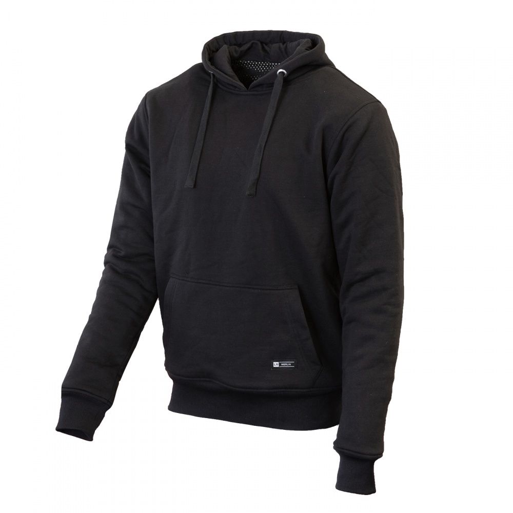 Merlin Xander Kevlar Pullover Hoodie, Black