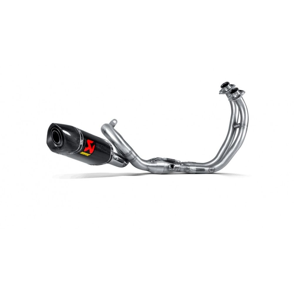 Akrapovic Carbon Silencer Full 21 Exhaust Race System with Removable
