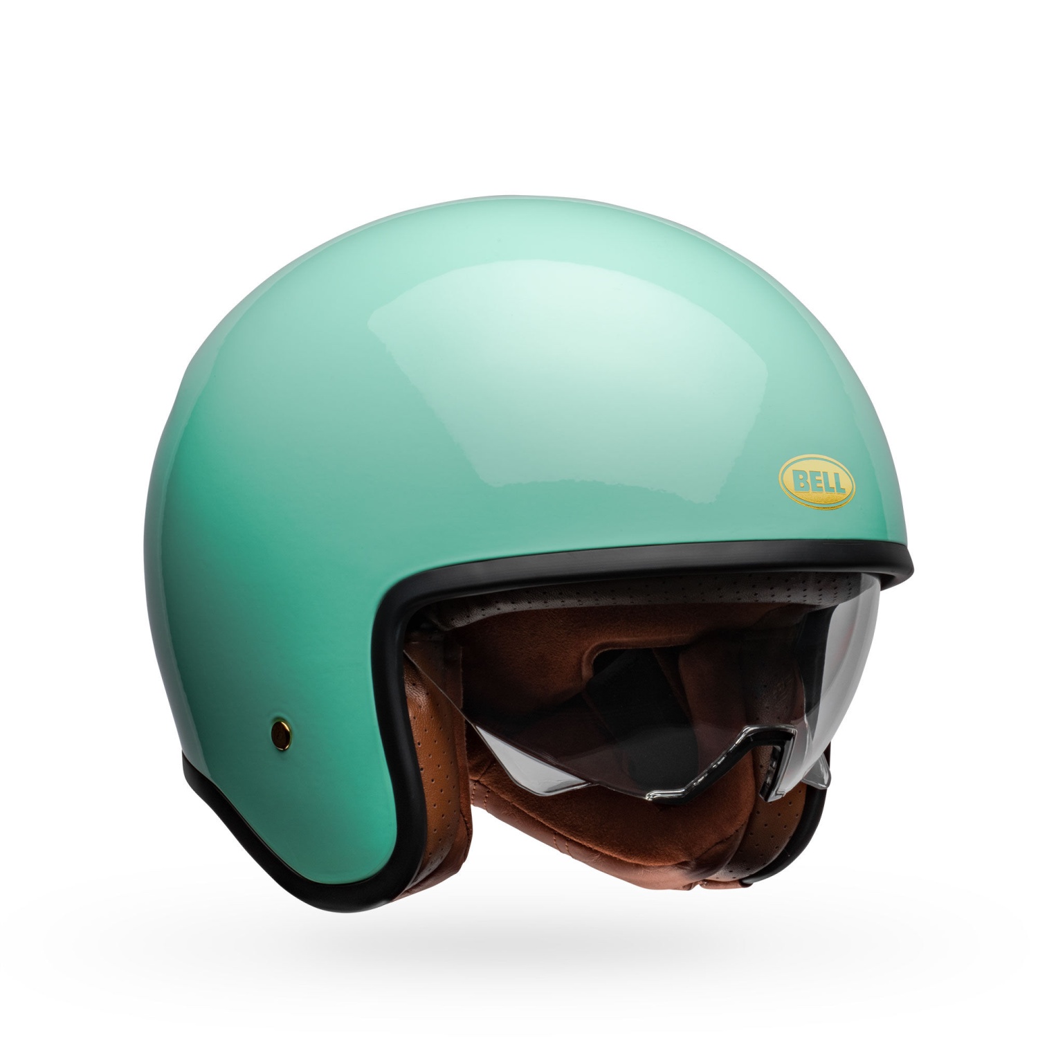 Casque Moto BELL TX-501 ECE - Classique Ouvert Unisexe Adulte, Coque Fibre De Verre, Optique Classe 1, Gris XL