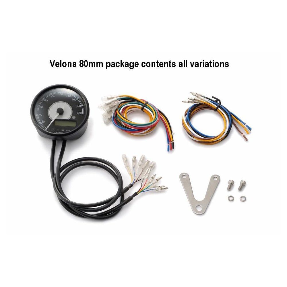 DAYTONA Velona 80mm 9K Multifunction Gauge Moore Speed Racing