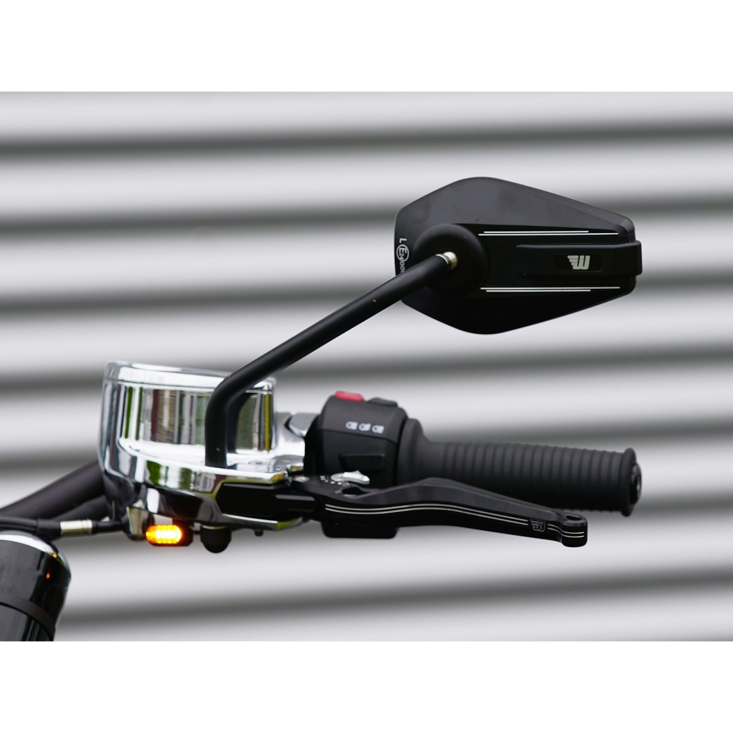 Wunderkind Left Hand Side Handlebar Mirror For BMW R 18 - Moore Speed ...