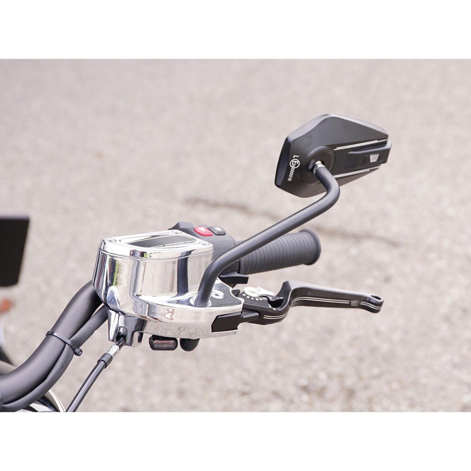 Wunderkind Left Hand Side Handlebar Mirror For BMW R 18 - Moore Speed ...