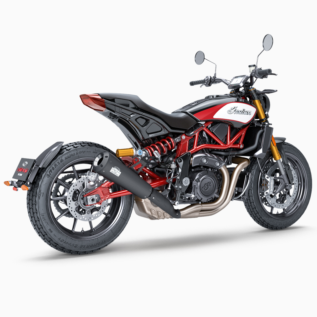 Jekill and Hyde Arcade Lower Exhaust for 2019-2020 Indian FTR1200