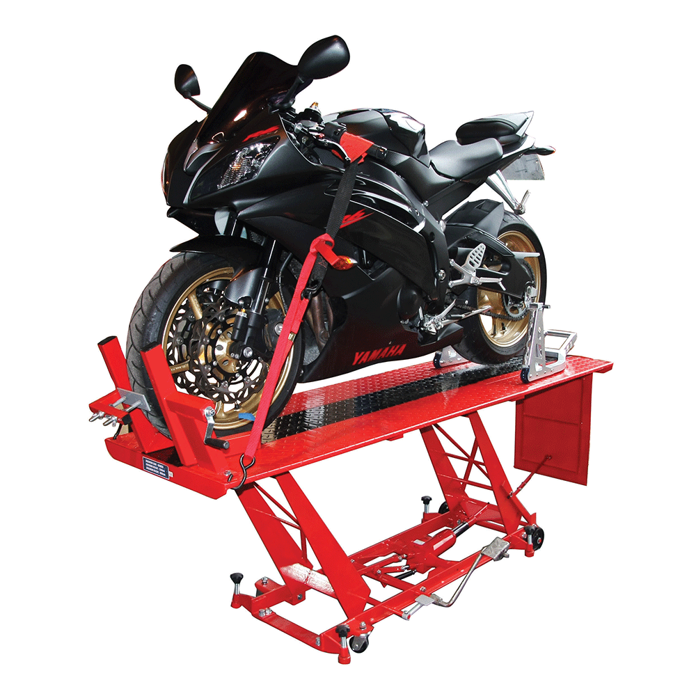 BikeTek Motorcycle Hydraulic Table Lift Bench