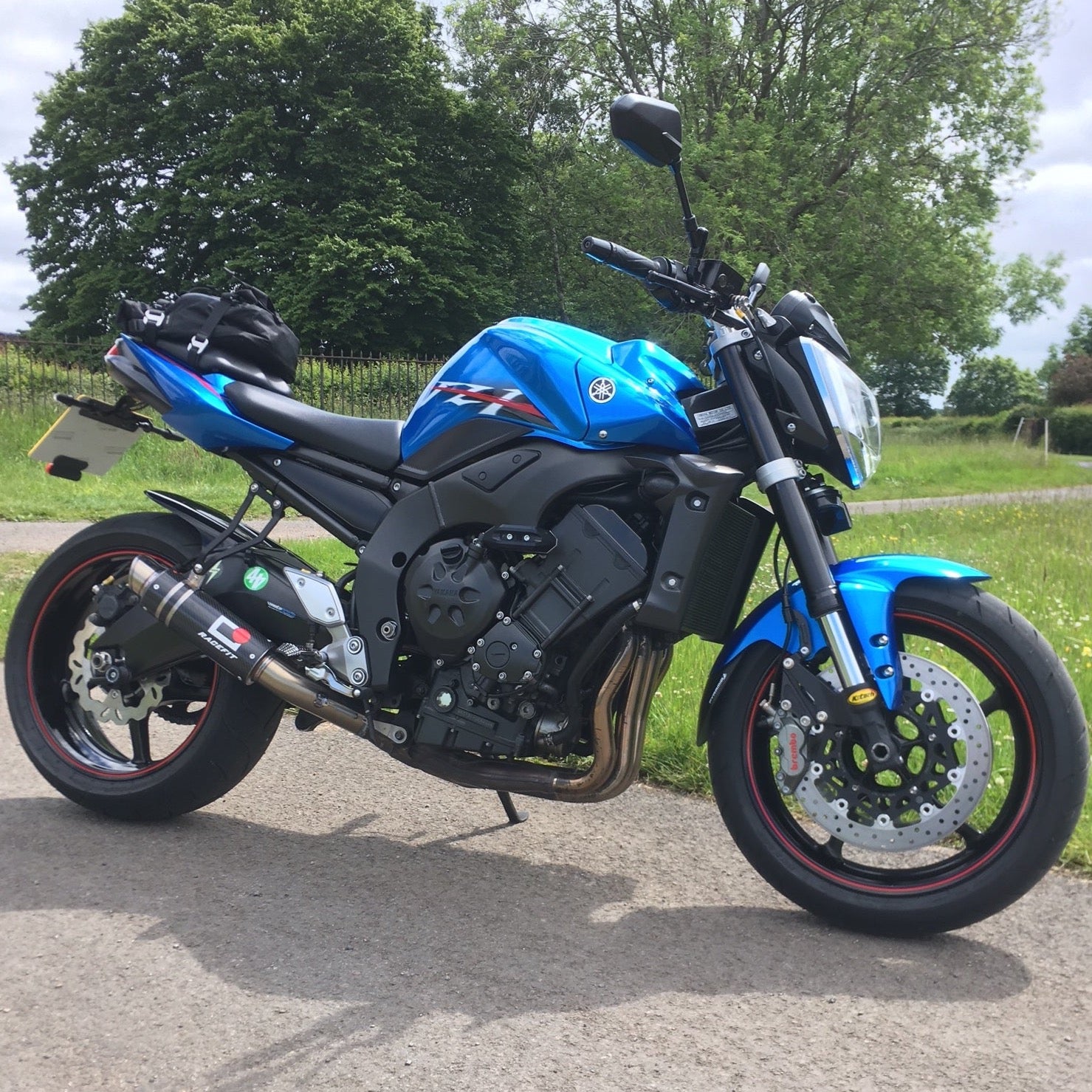 Yamaha online fz1 exhaust