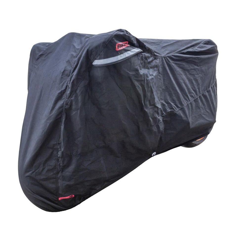 Bike It Indoor Motorcycle Dust Cover - Black - Medium Fits Up To 600cc