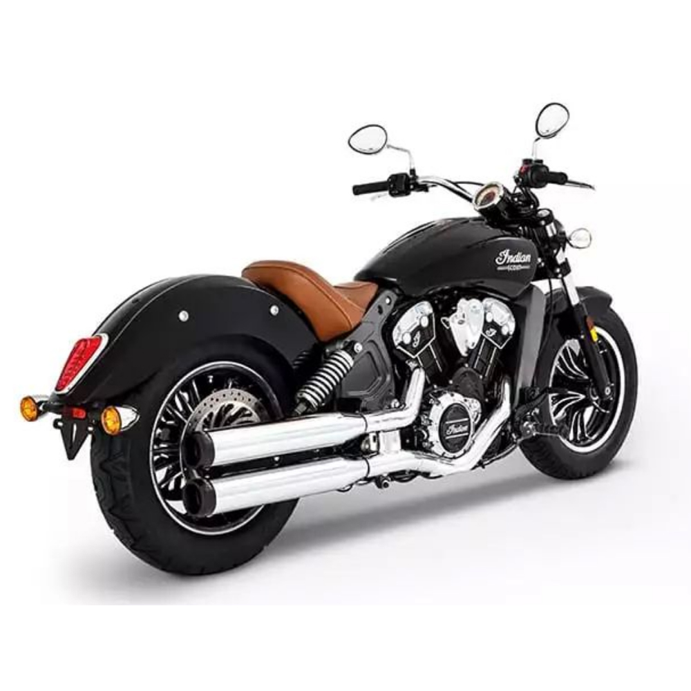 Rinehart 3.5'' Slip-On Exhaust for Indian Scout