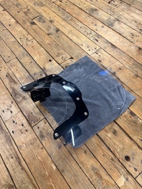 14 in. Quick Release Touring Windshield Low, Clear - Moore Speed Racing