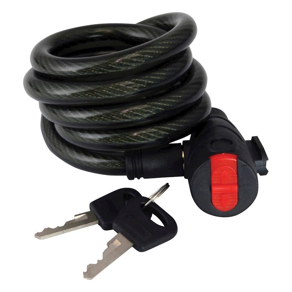 Mammoth Coil Cable Lock For Motorcycles Moore Speed Racing
