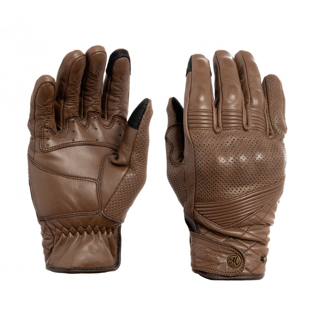 Motone Spectre Motorcycle Riding Gloves Brown Moore Speed Racing