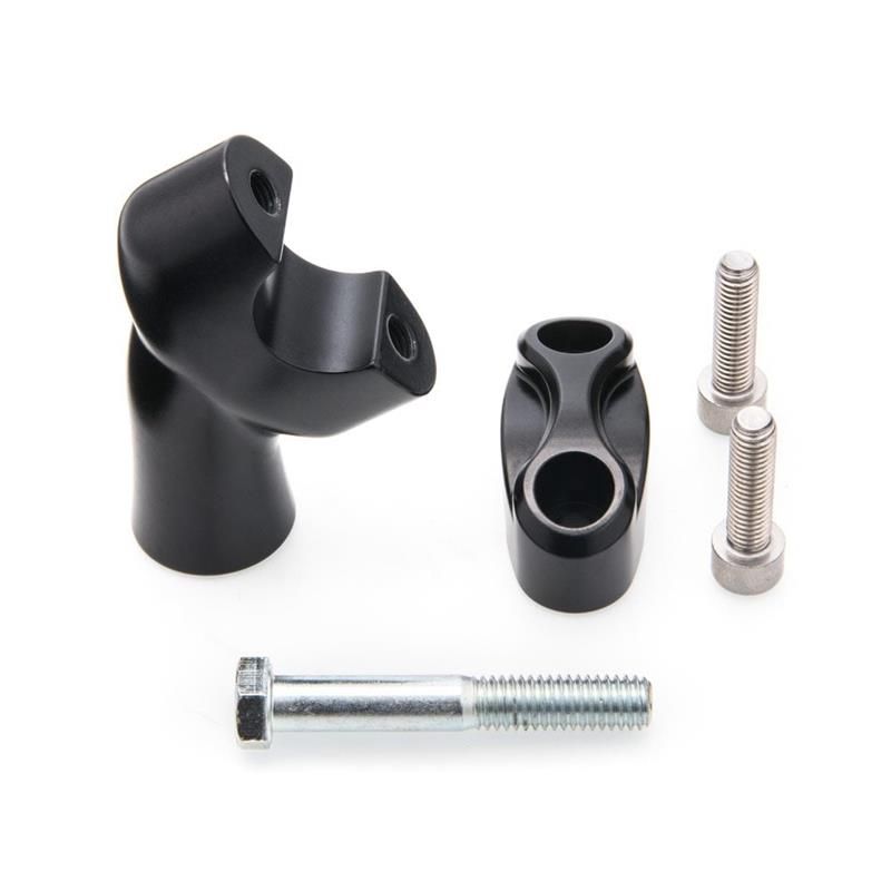 Black One Inch Up and Over Risers for 1
