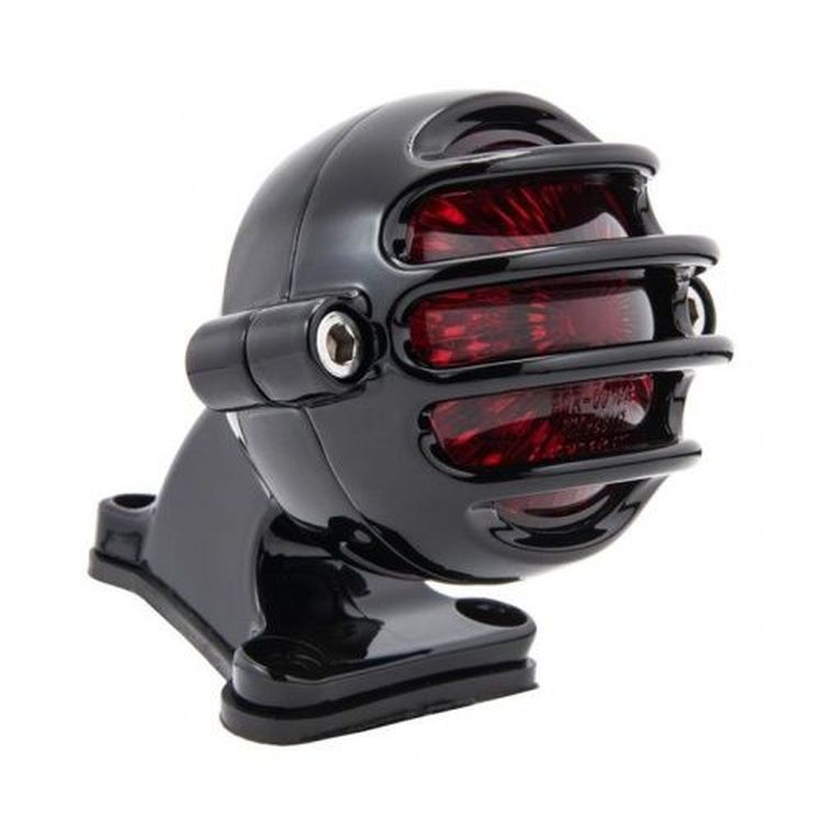 Lecter LED Stop and Tail Light and Fender Mount Kit Black by Motone