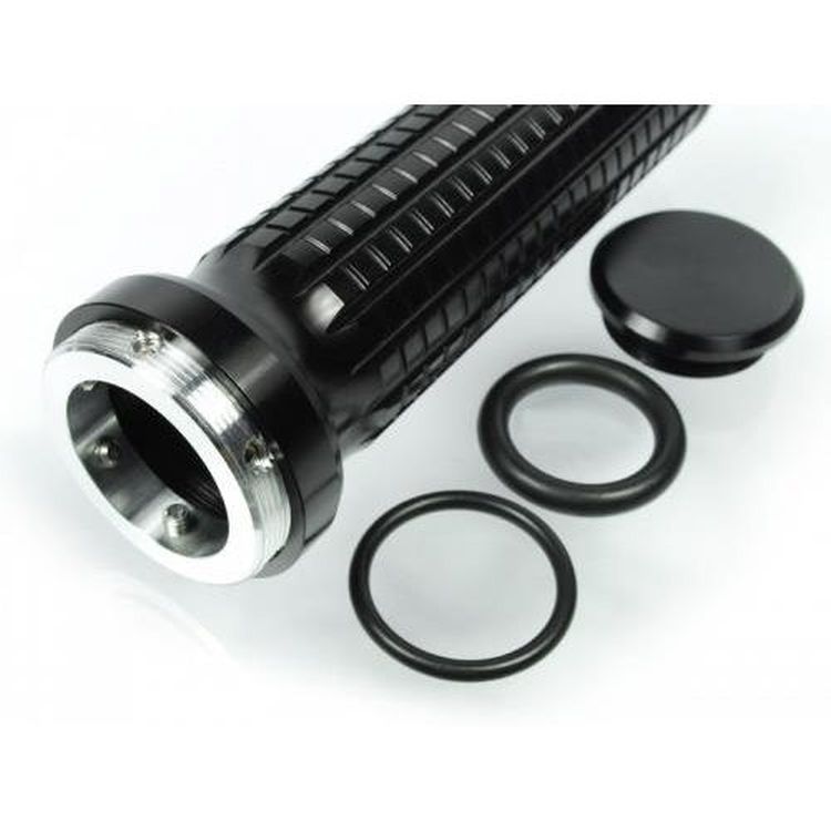 Motogadget m-Grip Billet Aluminium Handlebar Grips Black