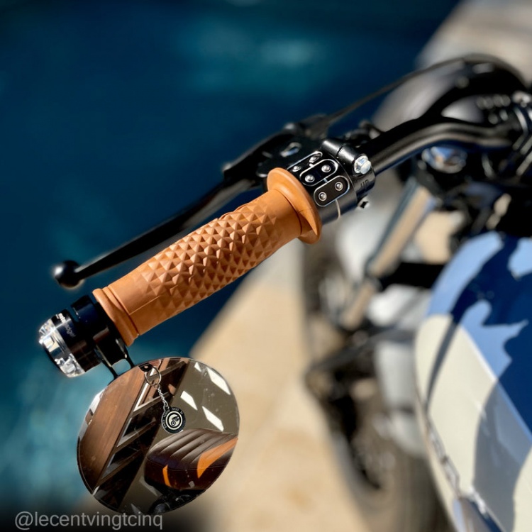 Motogadget mo.Blaze Disc Bar End LED Indicator - Left Hand Side
