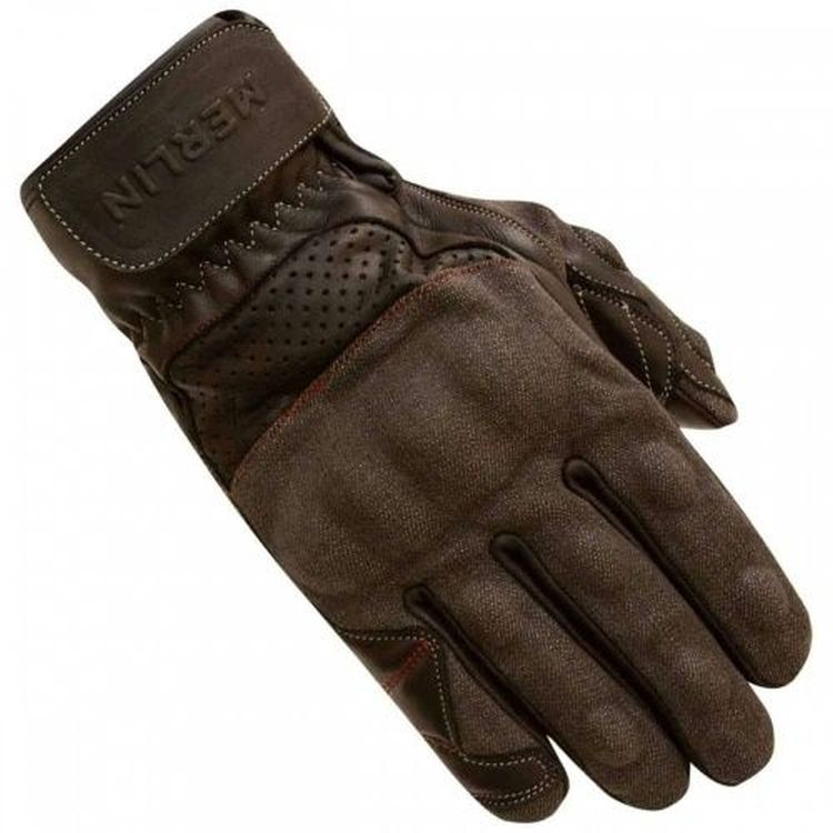 Merlin Maple Leather Grey/Black Glove