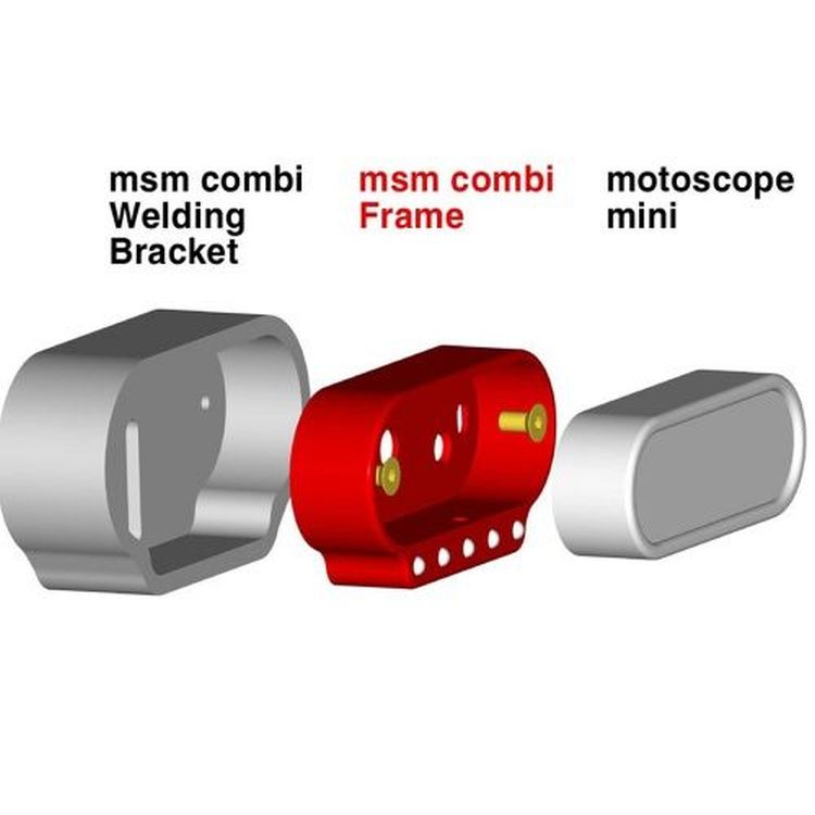 Motogadget Motoscope Mini Combi Weld-in Cup (Stainless Steel)