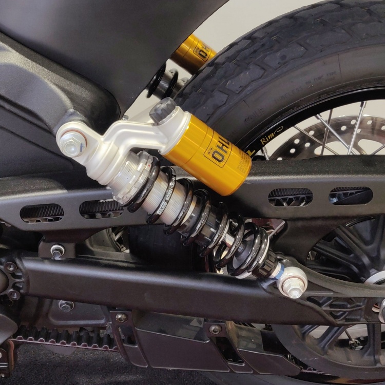 Ohlins Rear Shocks for Indian Scout + Sixty Moore Speed Racing