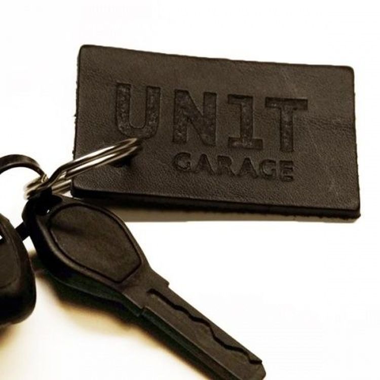 Unit Garage Keychain Rectangular