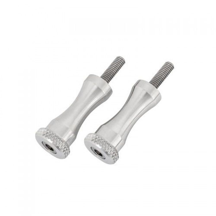 Quick Release Aluminium Seat Bolts Polished for Triumph Models by Motone