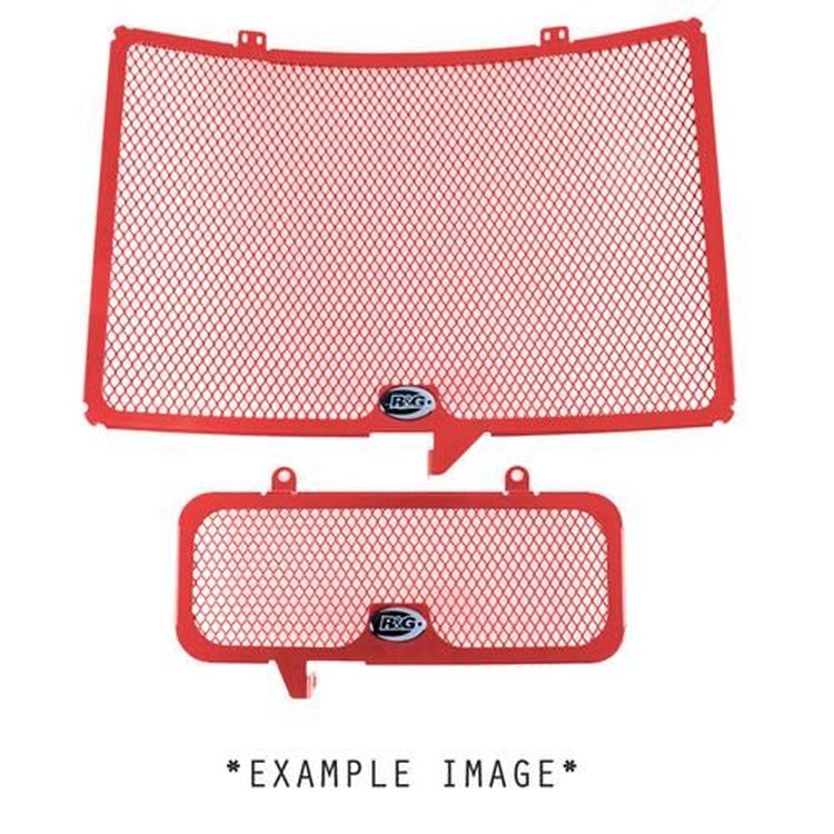 Radiator Guard set RED - (pair), Ducati 899/1199/1299 Panigale