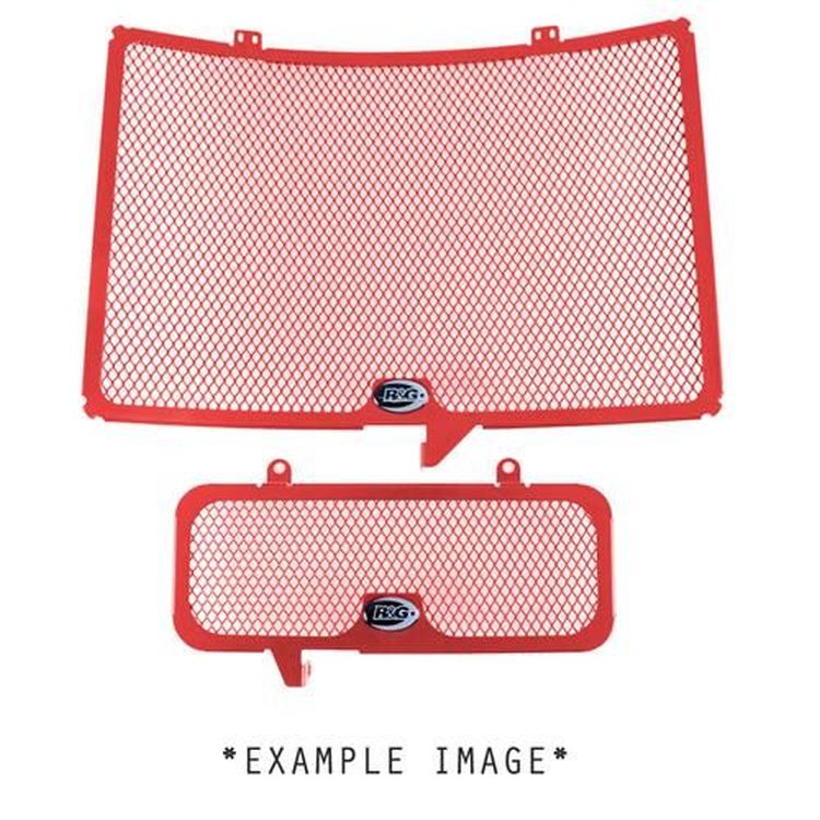 Radiator Guard set RED - (pair), Ducati 899/1199/1299 Panigale