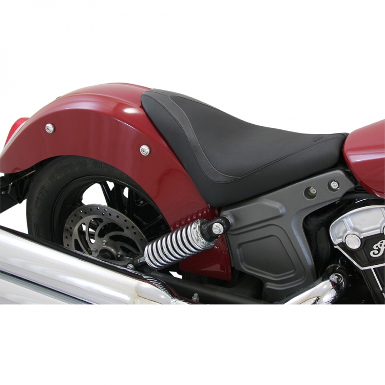 Mustang Runaround Solo Seat for Indian Scout - Black