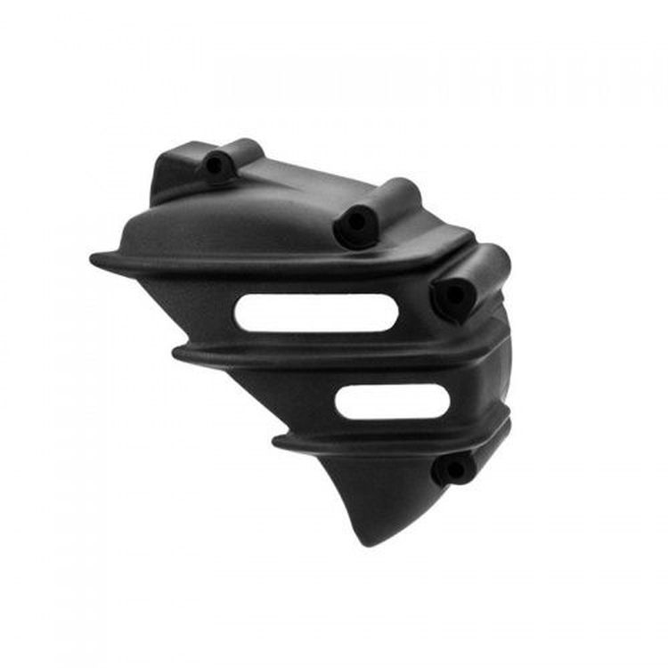 Triumph Air Cooled Models Black Ribbed Custom Sprocket Cover by Motone