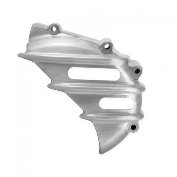 Triumph Air Cooled Models Brushed Finish Ribbed Custom Sprocket Cover by Motone