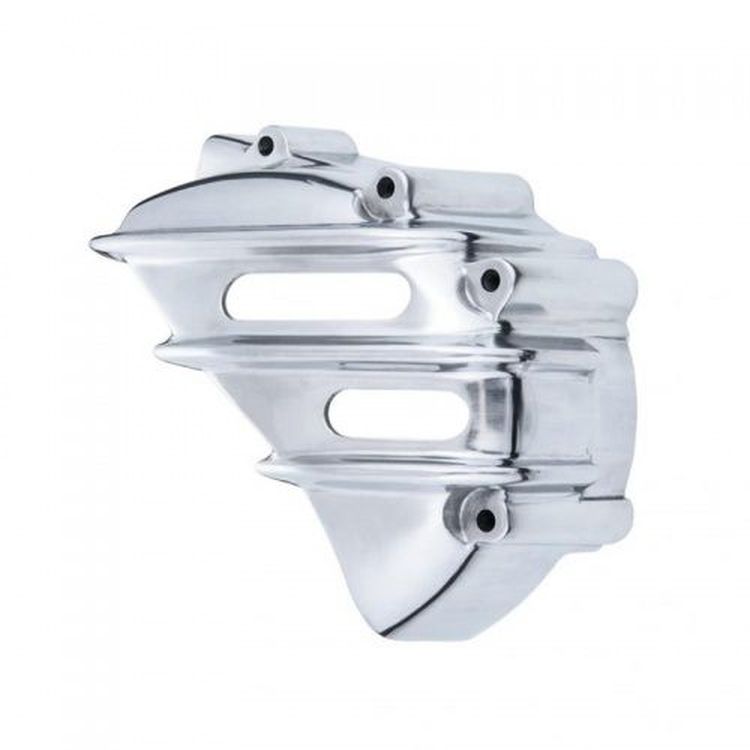 Triumph Air Cooled Models Polished Ribbed Custom Sprocket Cover by Motone
